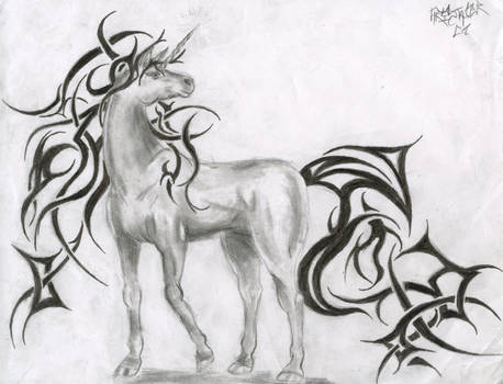 Tribal Maned Unicorn