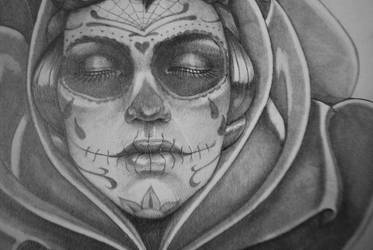 death and beauty: detail