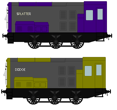 Splodge D261 Splatter and Dodge (a.k.a. Splodge) by steamdiesel on DeviantArt
