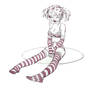 Lolita with stripes