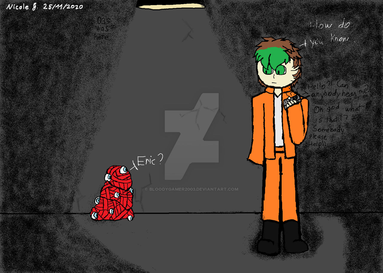 SCP-166 runs into SCP-076 by BloodyGamer2003 on DeviantArt