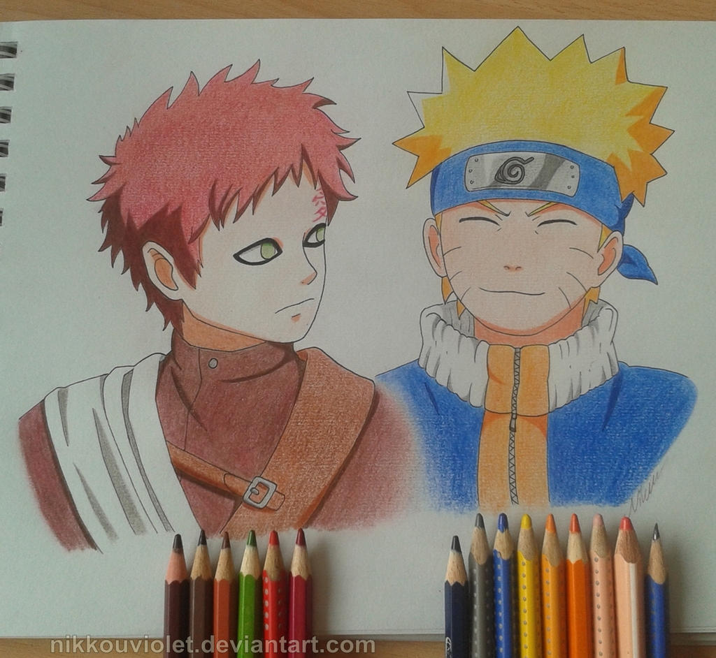 Gaara and Naruto