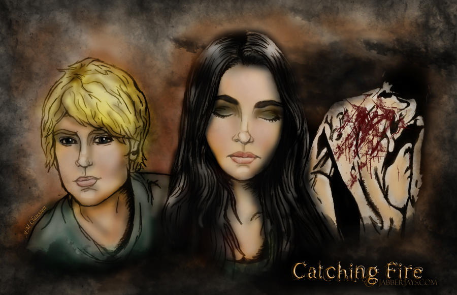 Catching Fire Wallpaper by AMClaussen