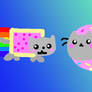 Nyan Cat and Donut Pusheen
