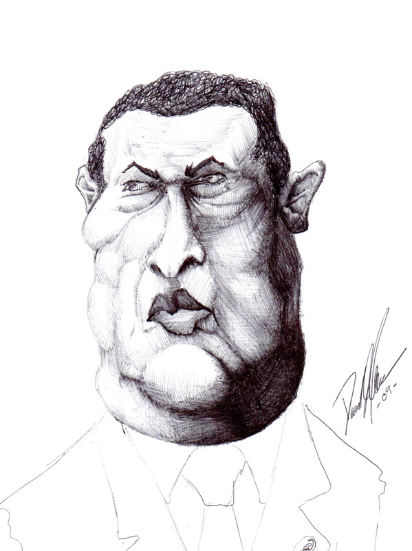 Chavez Caricature