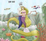 Mermaid Jackunzel ~ by Lawliette-chan