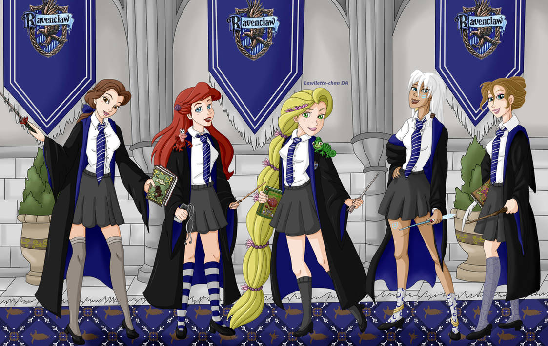 Ravenclaw Deviantart Ravenclaw Disney girls ~ by Lawliette-chan on DeviantArt
