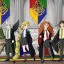 The Big four at Hogwarts ~