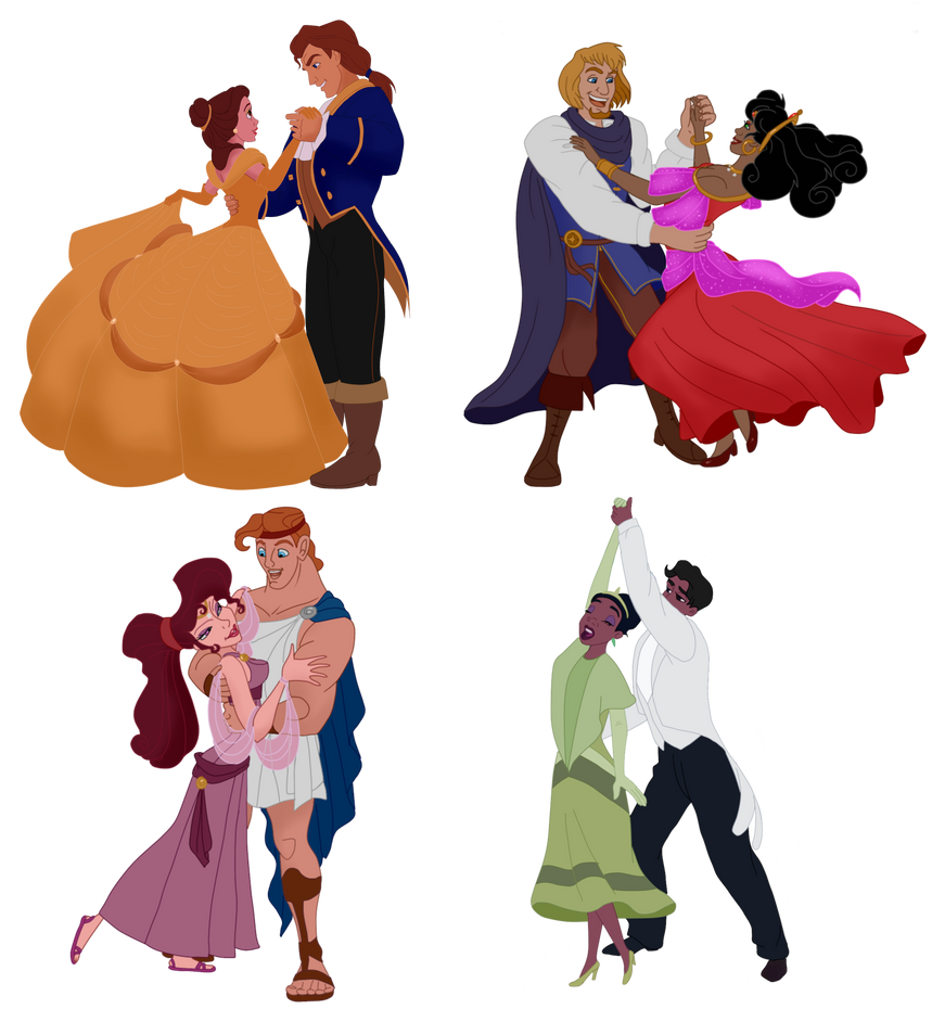 Disney Ballroom Dance - (2) by Lawliette-chan on DeviantArt