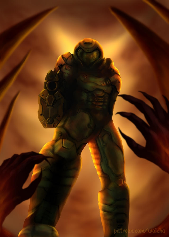 Doom Slayer by Wolchenka on DeviantArt