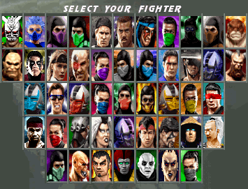 Ultimate Mortal Kombat Gold - Selection by benjaplis on DeviantArt