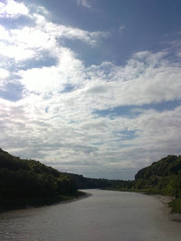 the river severn meandering