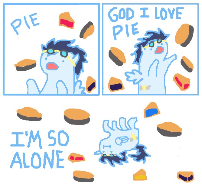 MLP Soarin: God I Love Pie