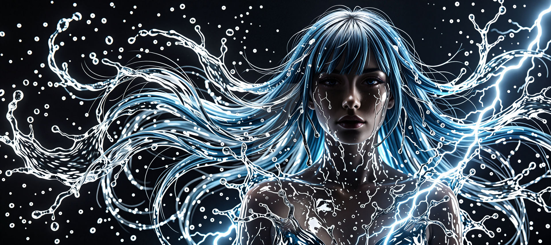 Elemental Series by SaricAICreation on DeviantArt