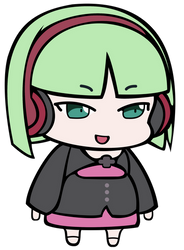 Phonon Chibi Standing Neutral Face