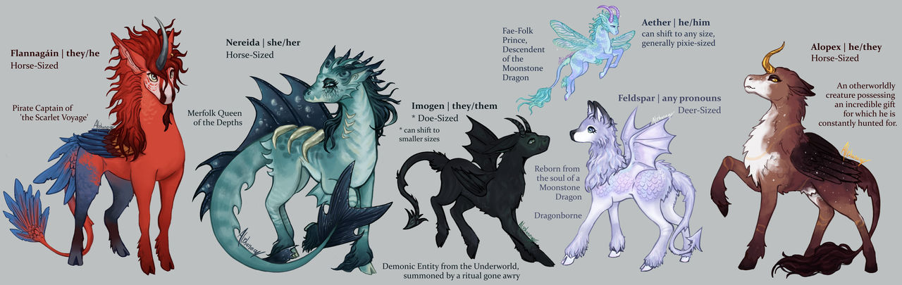 Fable Morphing Fable Line-up by alphaess-n-flick on DeviantArt