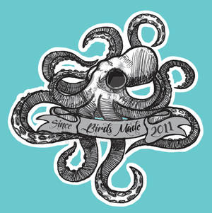 Shirt Design with Squid