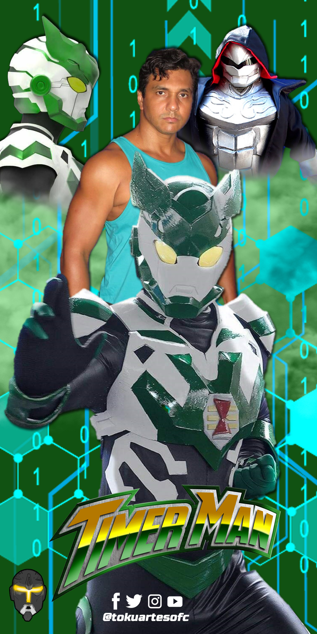 Wallpaper: TimerMan - O Guerreiro do Tempo by TokuArtes on DeviantArt