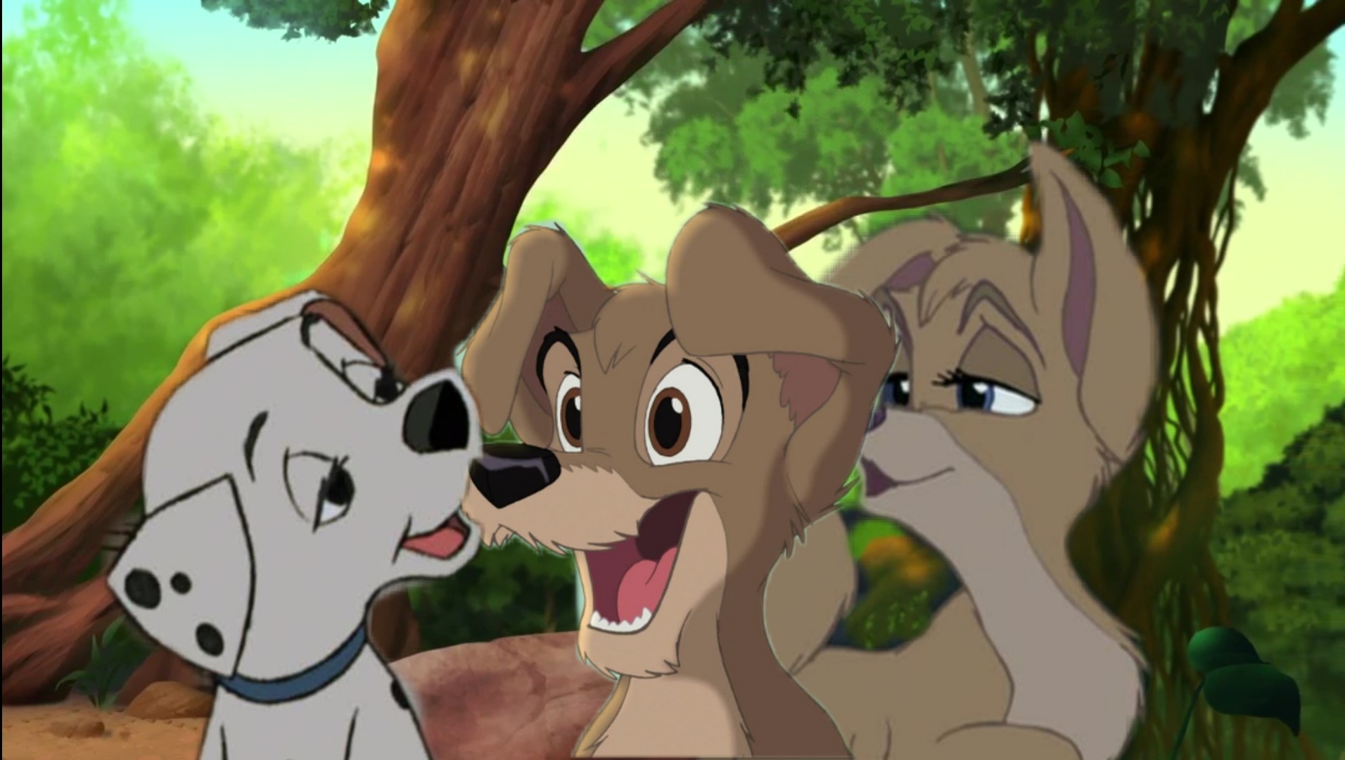 Scamp A Rascal Scamp with his two lovers by renhob27 on DeviantArt