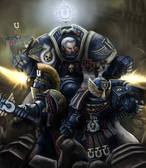 Warhammer 40k: Marneus Calgar and Honor Guard