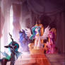 Princess Celestia -The Changeling Queen