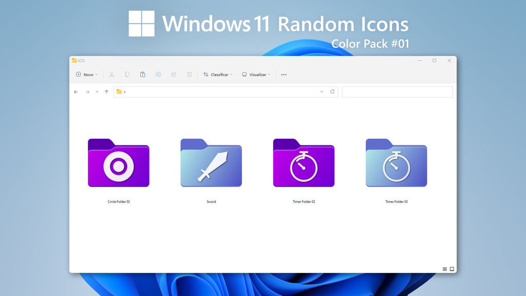 Windows 11 Random Icons Color Pack #01 by ijmm on DeviantArt