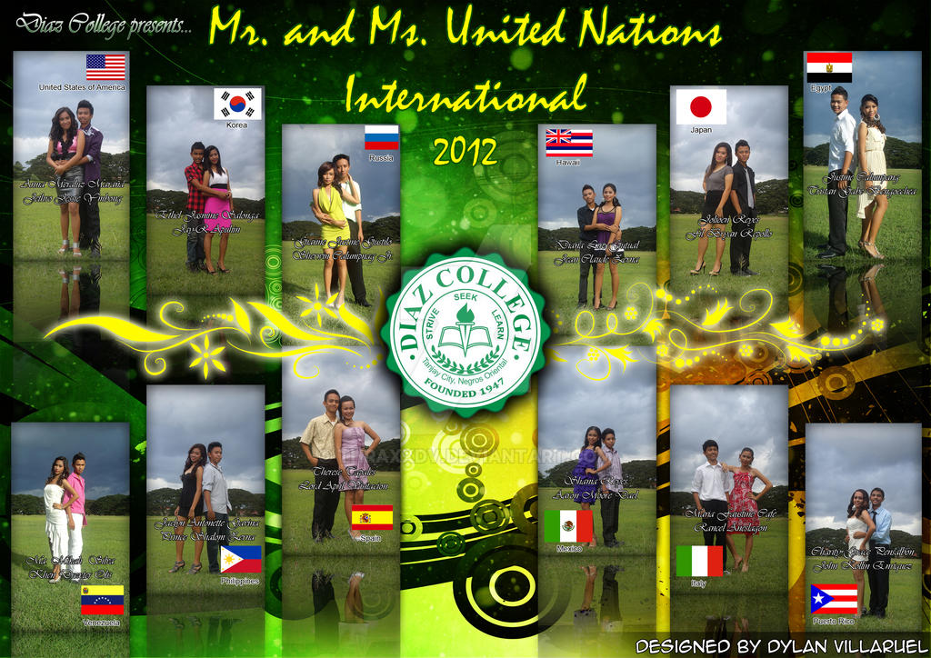 Mr. and Ms. United Nations by thraxxdv on DeviantArt