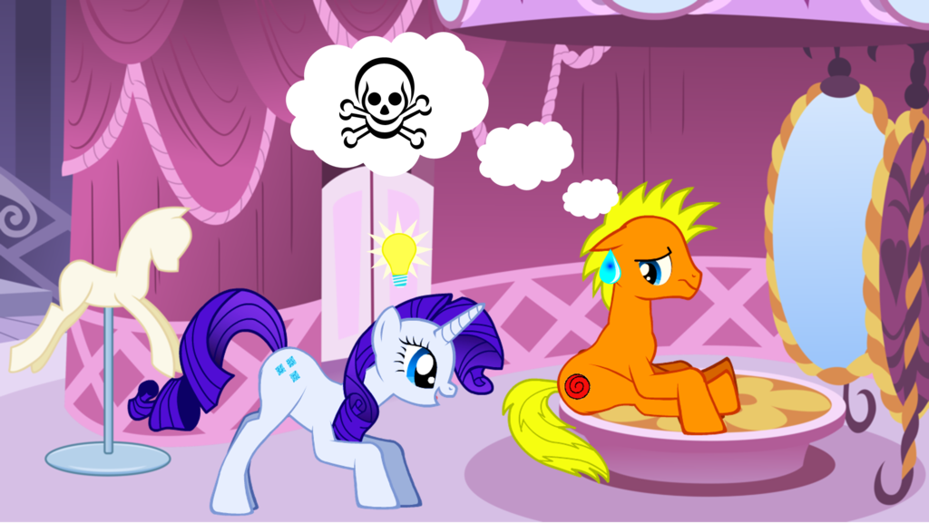 Naruto and Rarity