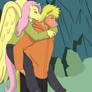 Equestrian Heroes Scene Fluttershy's Nerves