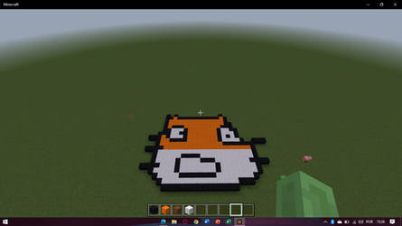 Minecraft Scratch Cat pixel art