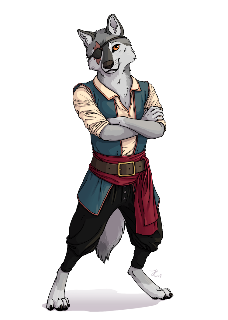 Wolf - Anthro Archetype - Screech