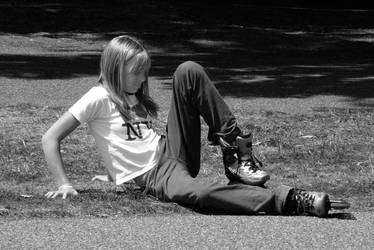 Girl in Park