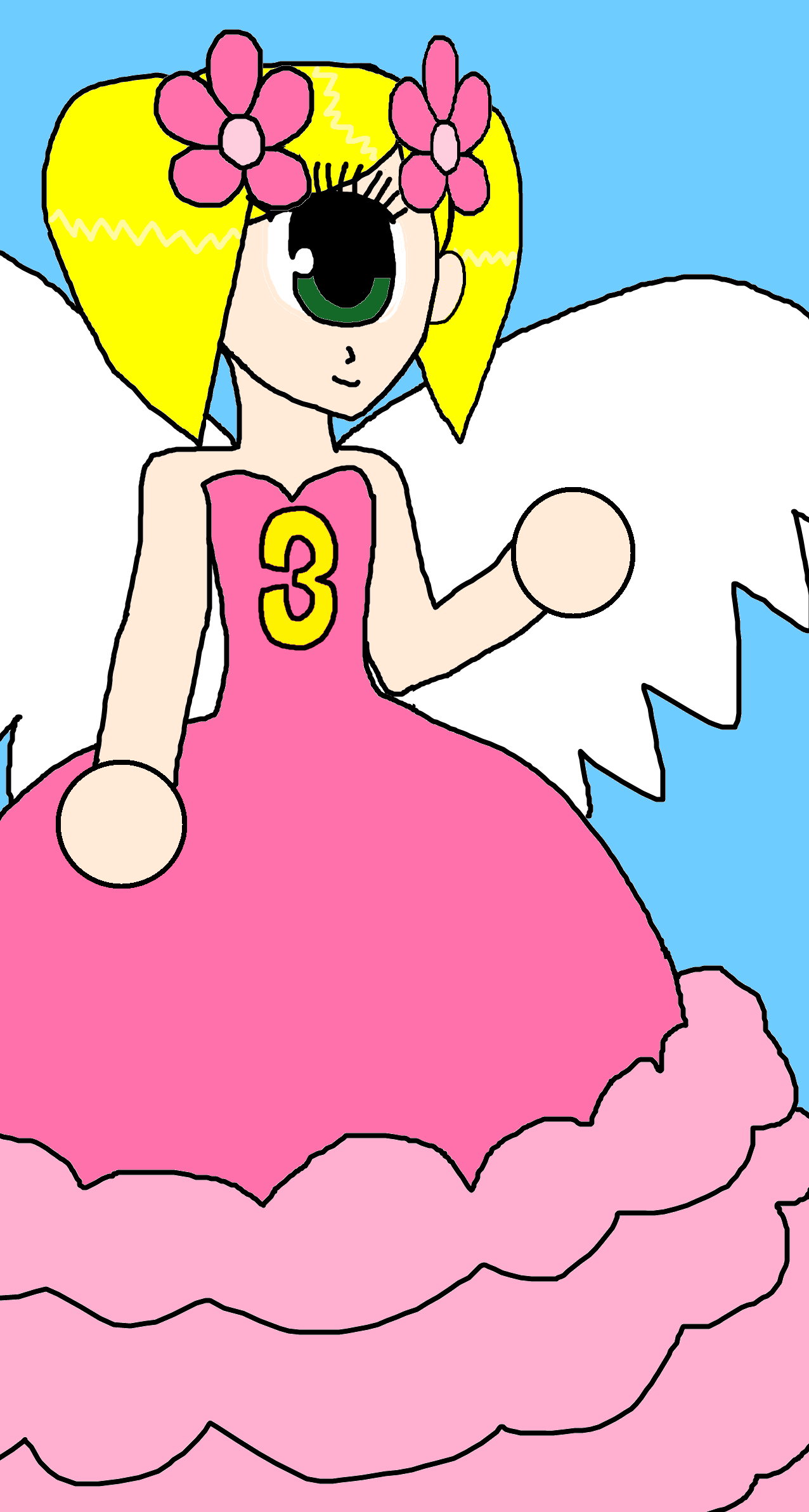 Angel Three Girl for Numberblocks by Vinaxiuzhen on DeviantArt