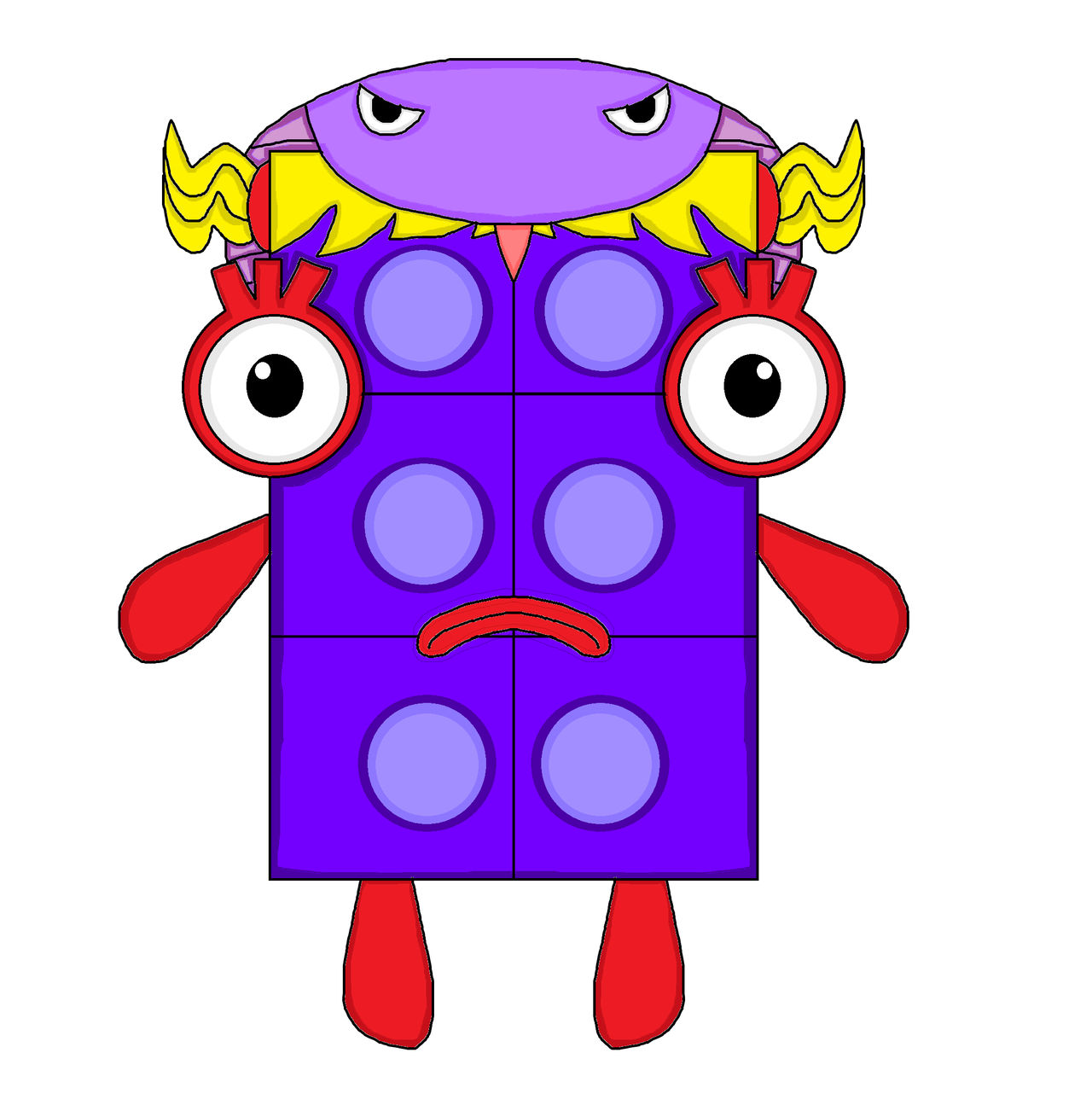 ChineseZodiac Female Snake for Numberblocks by Vinaxiuzhen on DeviantArt
