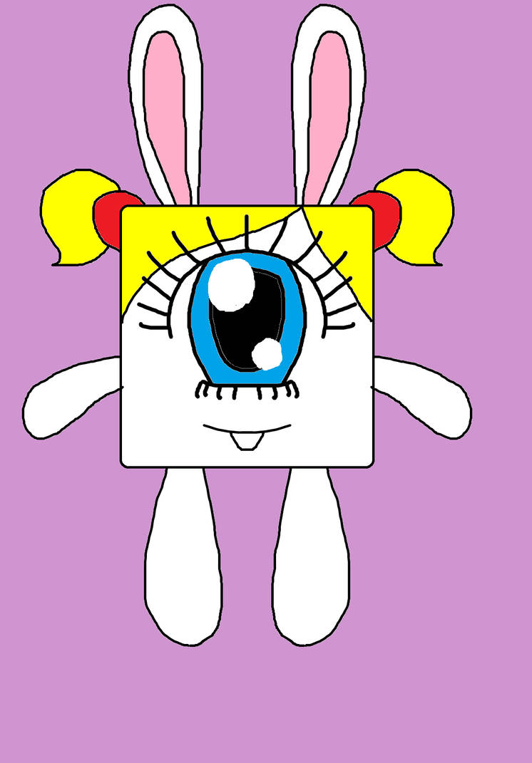 Number Rock Rabbits Numberblocks Female Rabbit One by Vinaxiuzhen on DeviantArt
