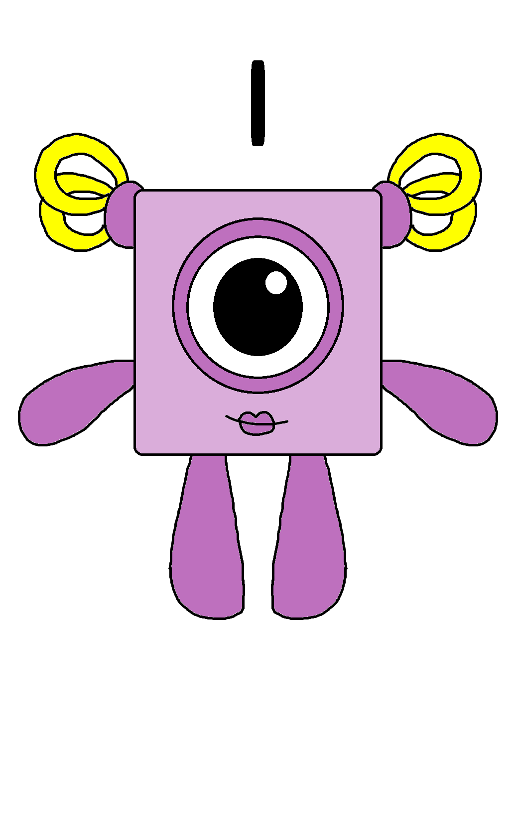 Numberblocks One Girl Vicky by Vinaxiuzhen on DeviantArt