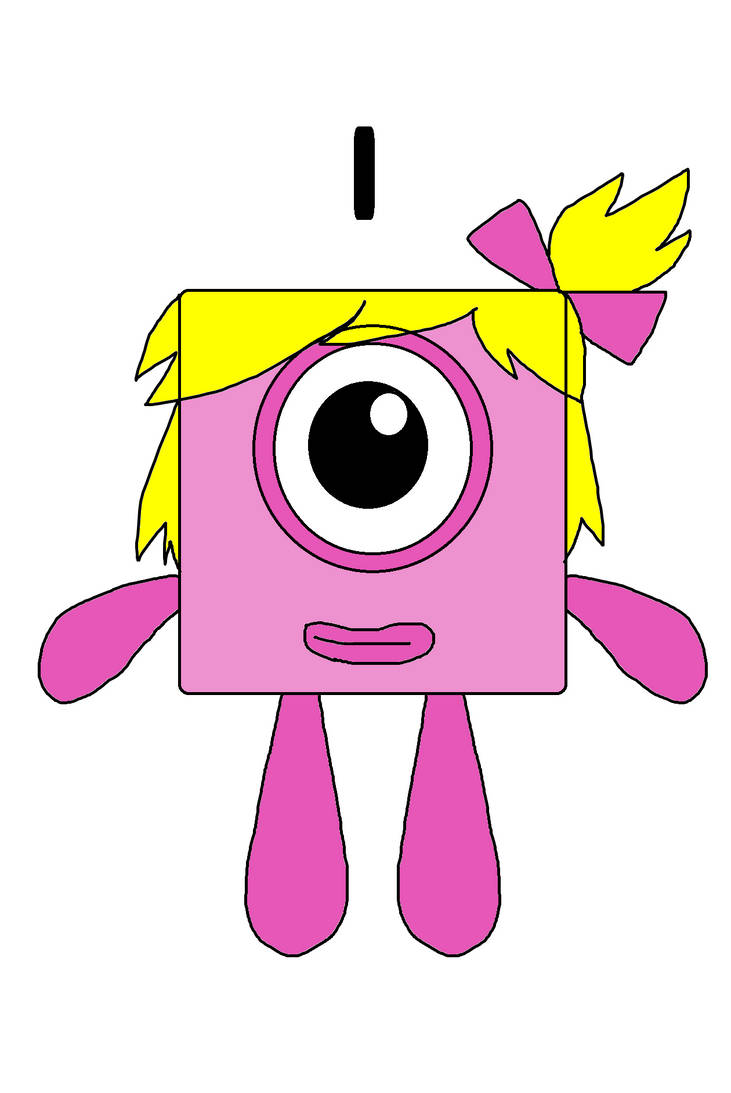 Numbers Block Girl Numberblocks One Girl Xuan by Vinaxiuzhen on DeviantArt