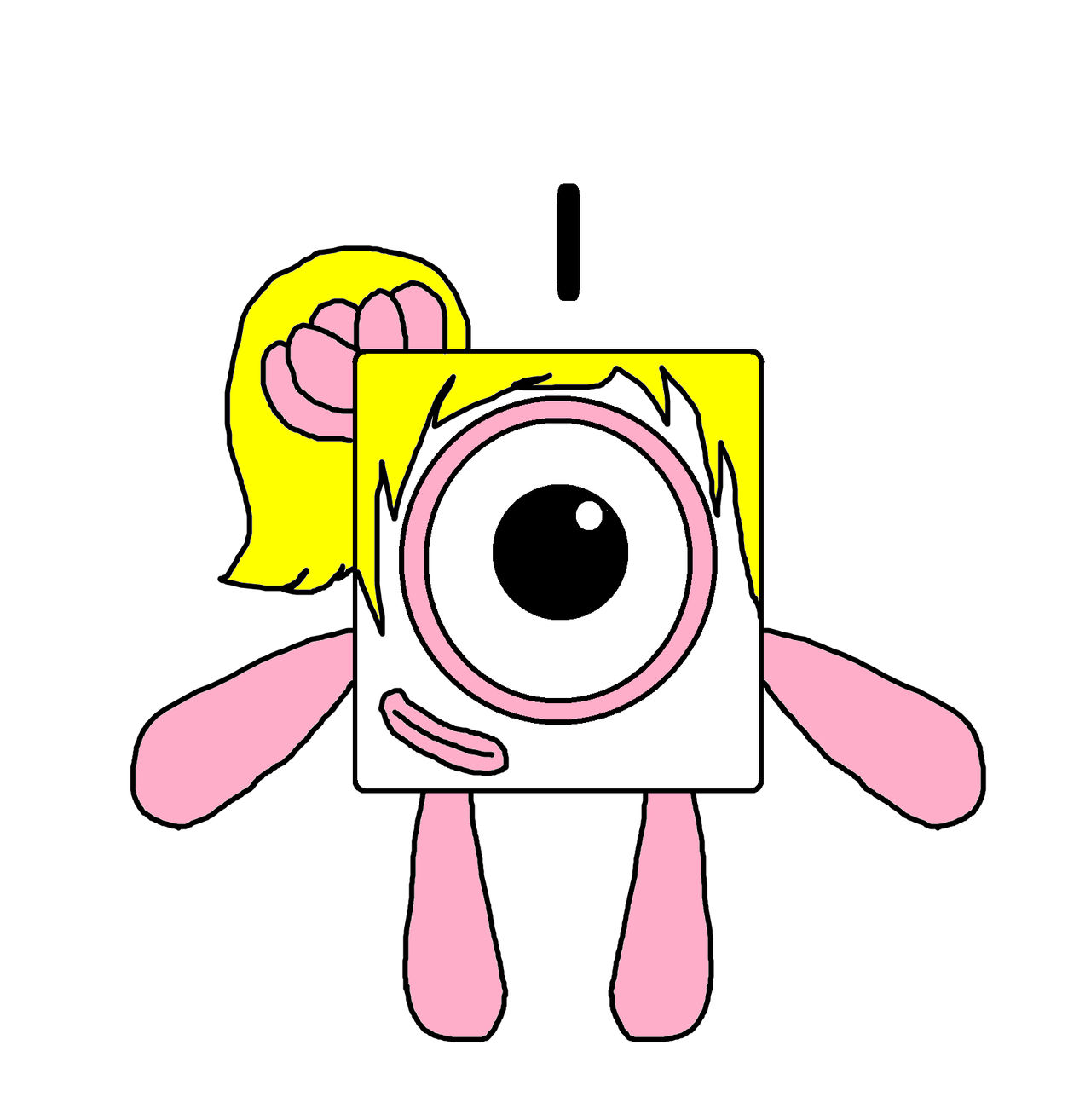 Numberblocks One Girl Tena by Vinaxiuzhen on DeviantArt