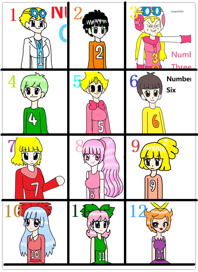 Number Humans by Vinaxiuzhen on DeviantArt