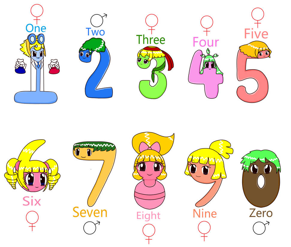 Archie Number lore by Vinaxiuzhen on DeviantArt