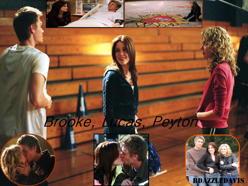 Brooke, Lucas and Peyton (One Tree Hill - Season 1 by Bdazzle on DeviantArt