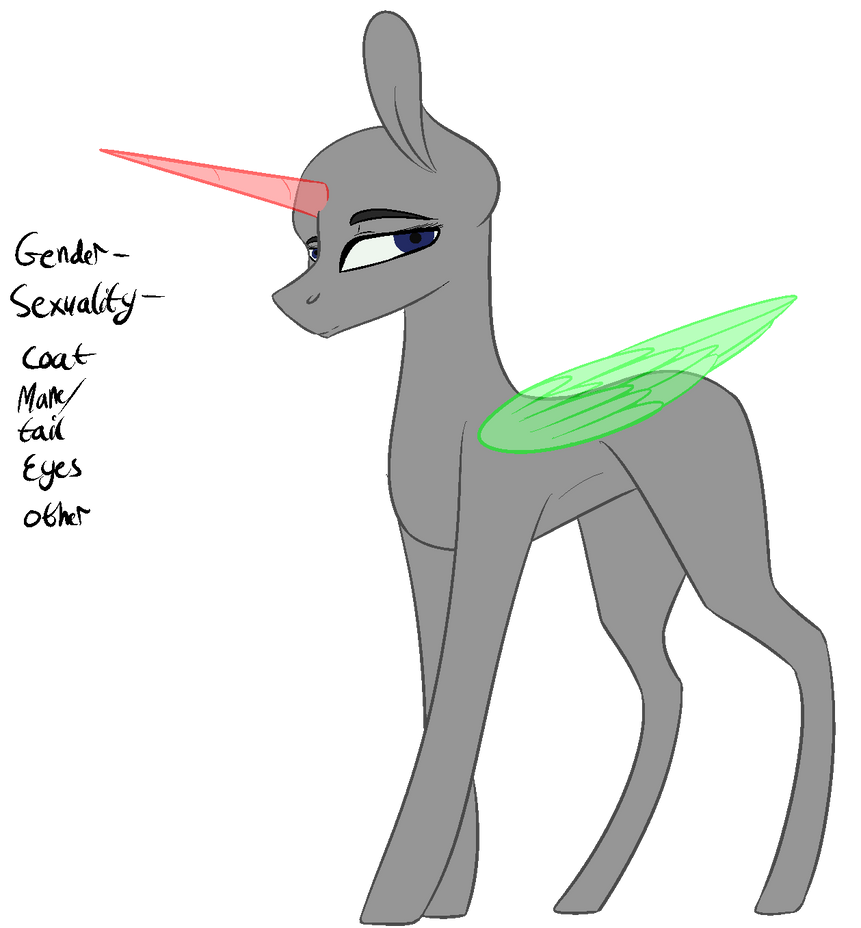 Mlp Simple Reference Sheet (f2u) by Moreorless556 on DeviantArt