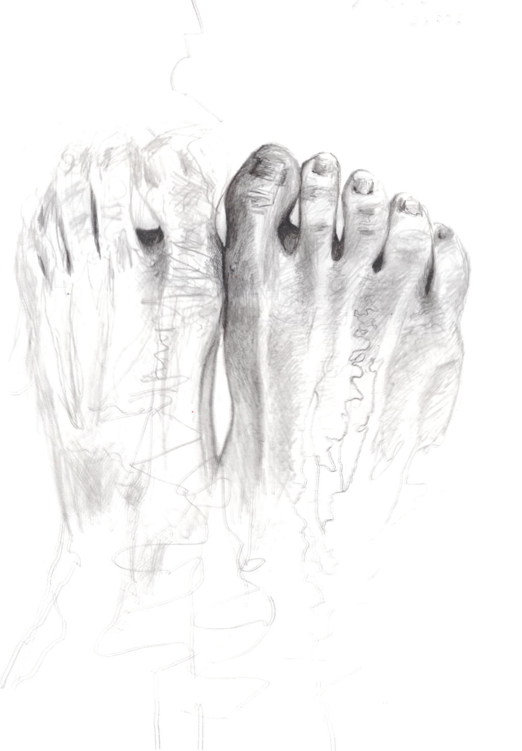 Feet Drawing by ingridsorensenarts on DeviantArt