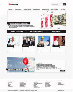 Web Design - Koc Bank