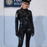 Berlin Latex Polizei Waiting Ready To Interview !