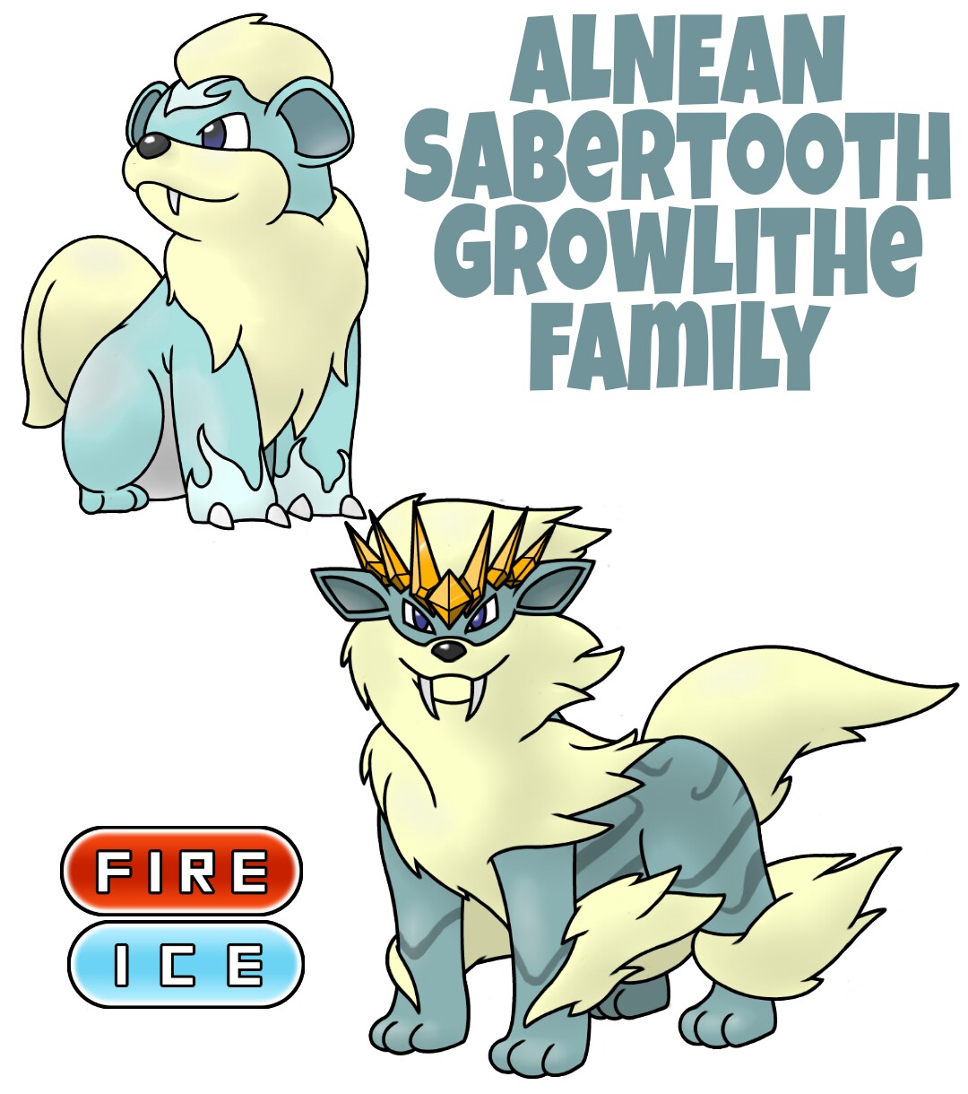 Growlithe Family
