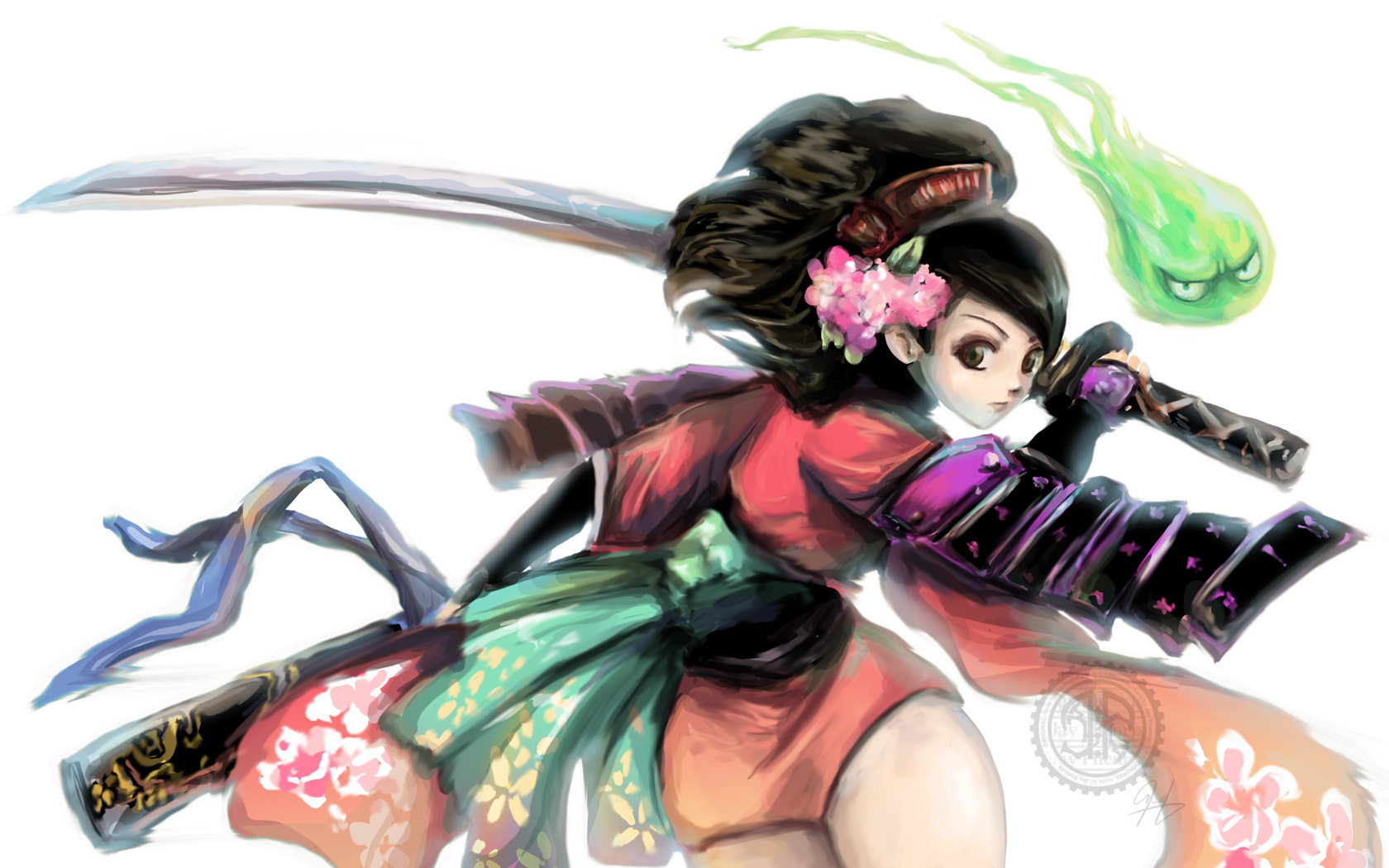 Muramasa re-sprite by KaisrNeo on DeviantArt