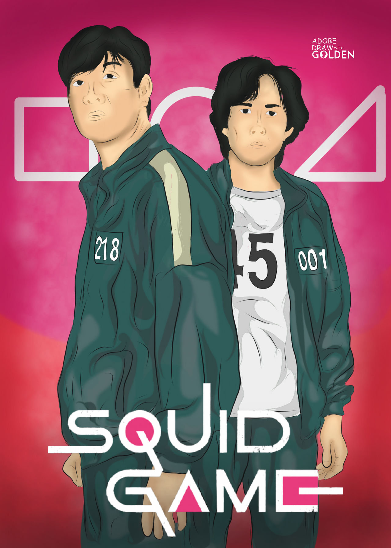 Squid game poster
