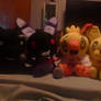 Five Nights at Freddy's plushes