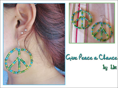 Peace Earrings